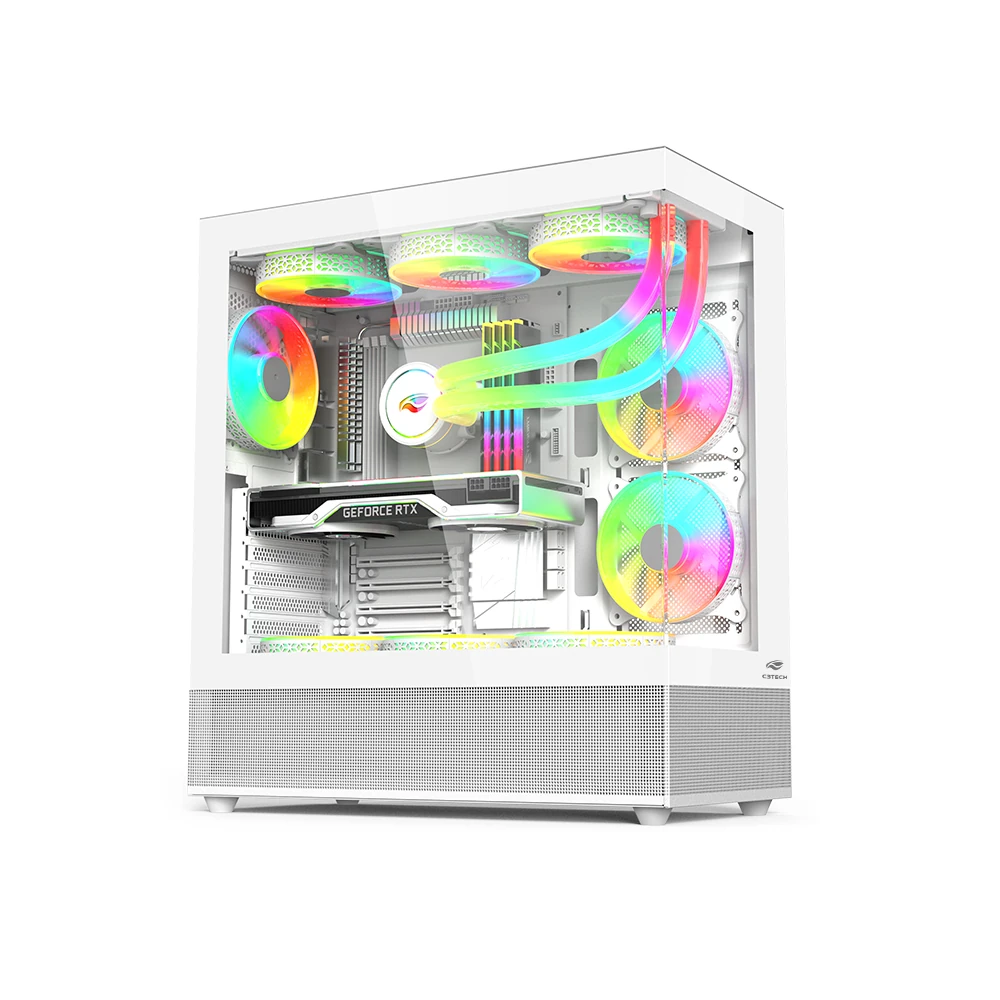 Gabinete Aquarius MT-G850WH sem Fonte C3Tech — opções