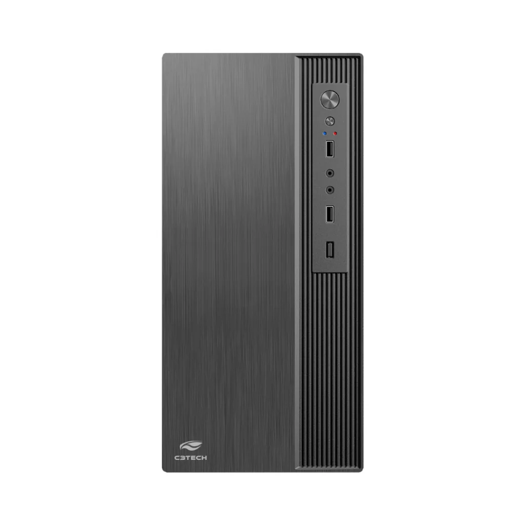 Gabinete MICRO-ATX MT-37BK com Fonte 200W C3Tech