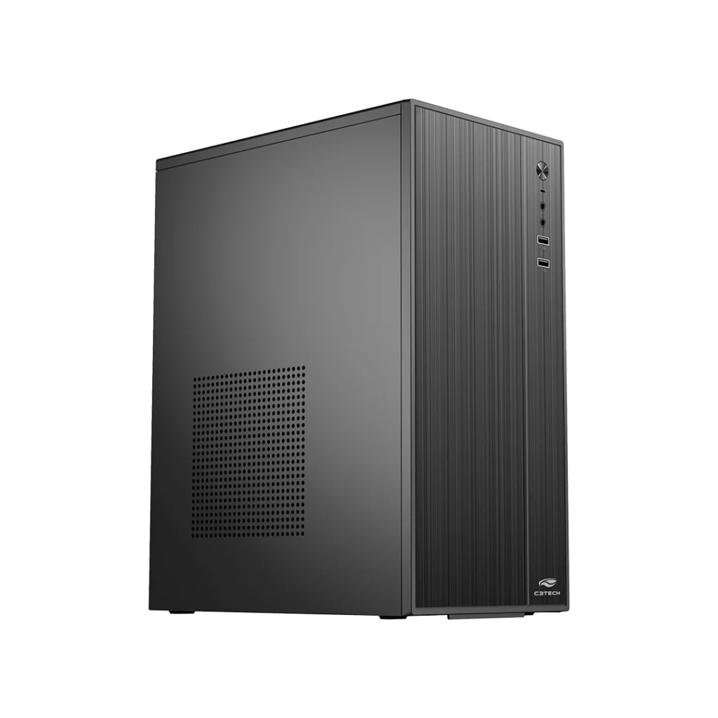 Gabinete MICRO-ATX MT-38BK com Fonte 200W C3Tech