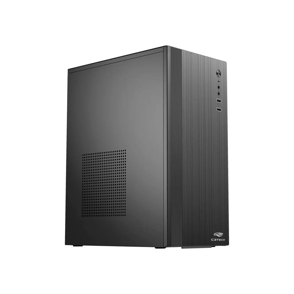 Gabinete MICRO-ATX MT-39BK com Fonte 200W C3Tech