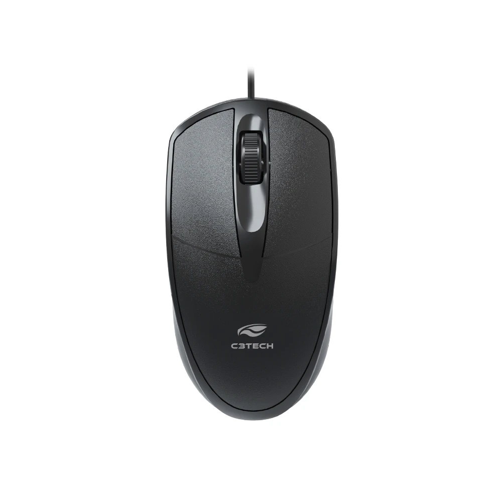 Mouse USB MS-31BK S/sn Preto C3Tech