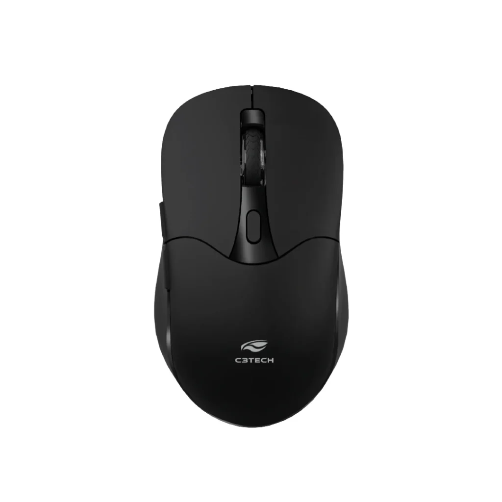 Mouse sem Fio Recarreg Bt+receptor Nano M-BT60BK C3Tech — opções