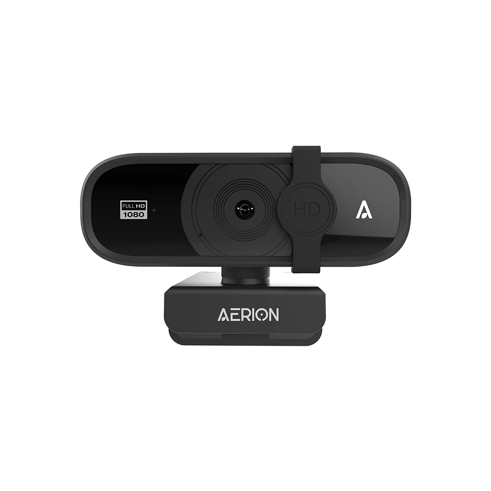 Webcam FULL HD 1080P Aerion WEB100 Preto