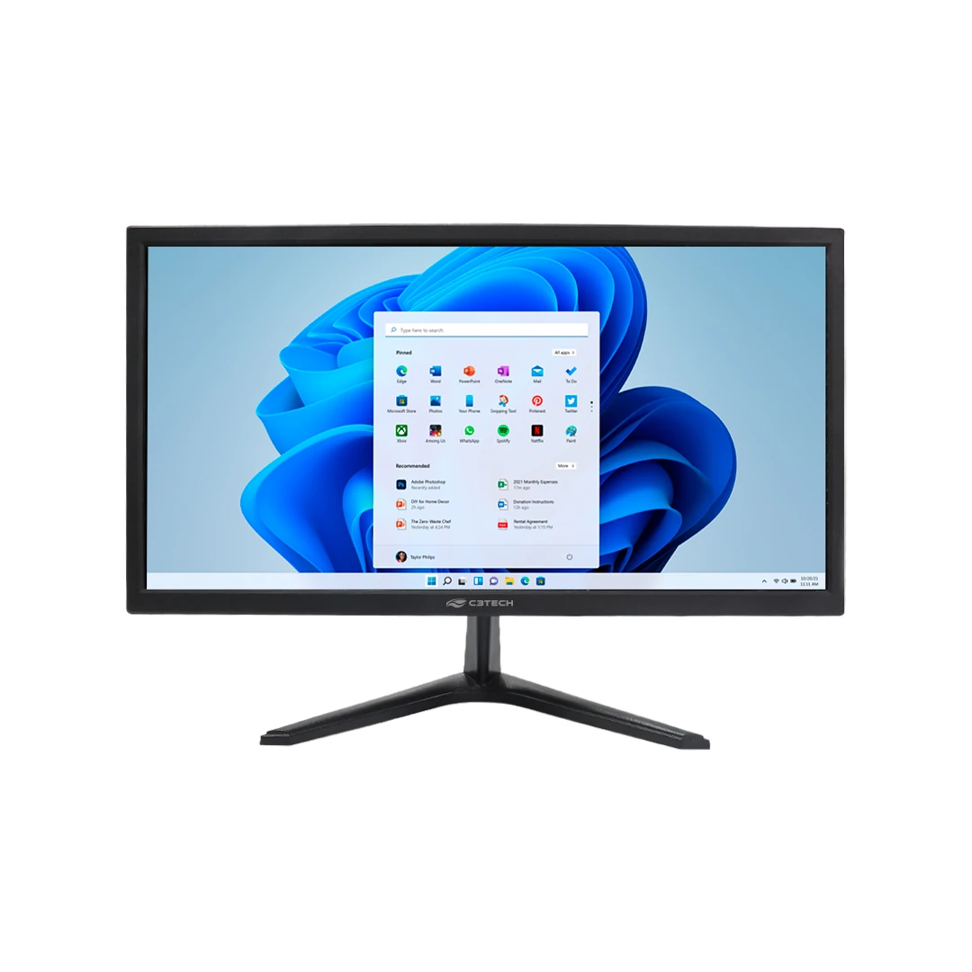 Monitor LED 21.5 Pol MR-215 C3Tech — opções