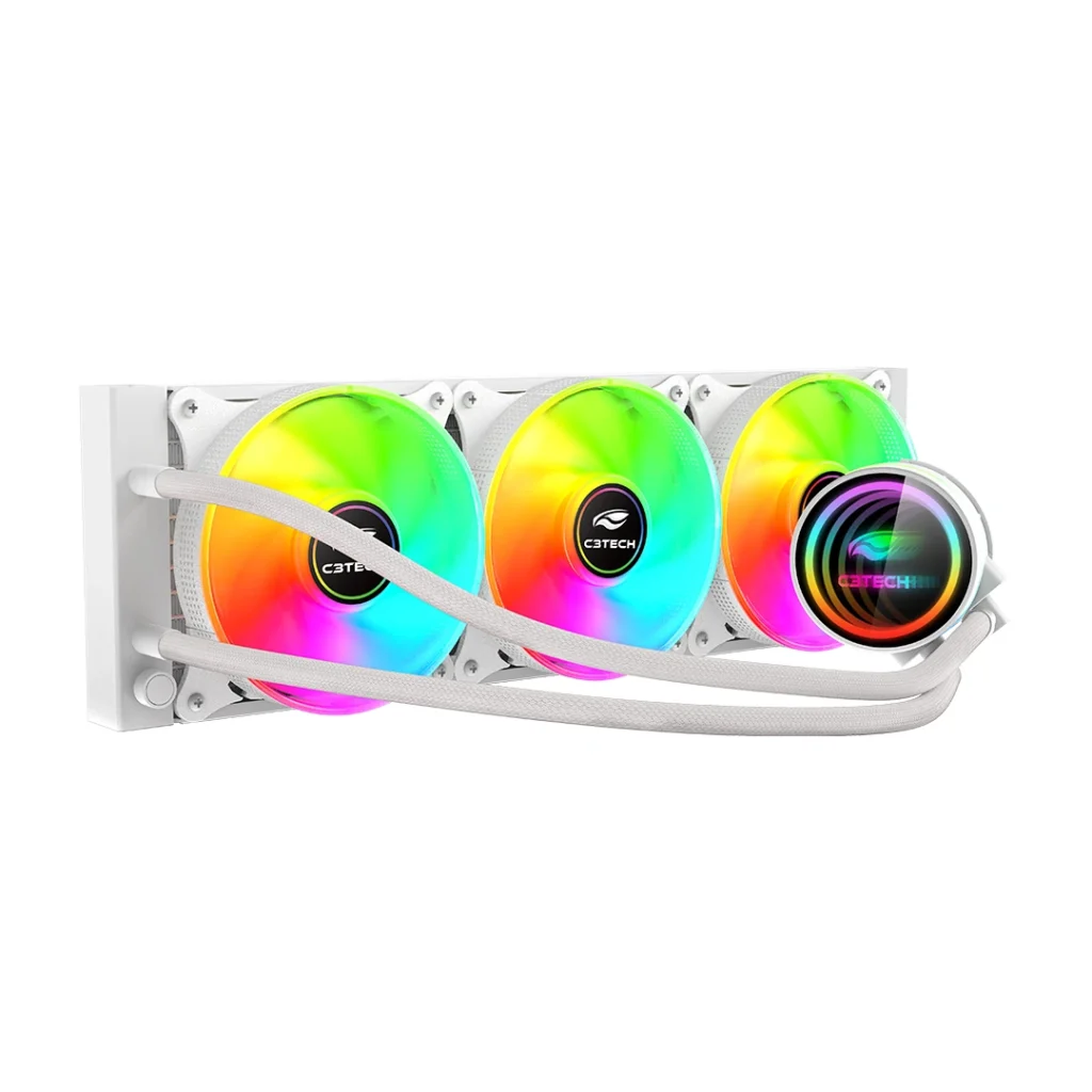 Water Cooler FC-W360WHRGB Branco C3Tech