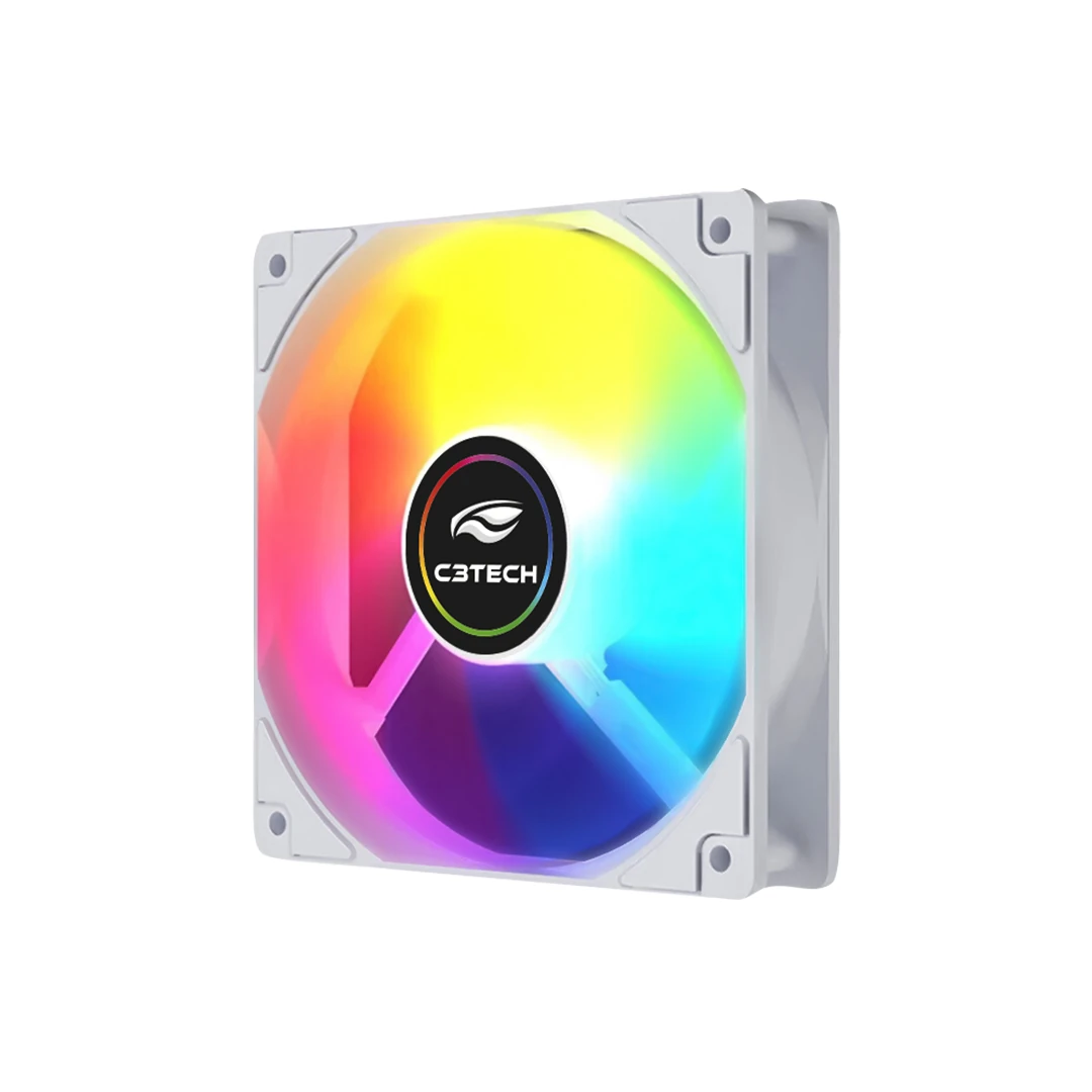 Cooler Fan F9-L260WH RGB 12CM ARGB 6P C3Tech