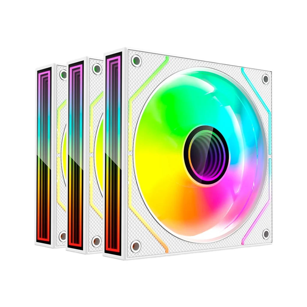 Kit Cooler Fan F9-L660WHRGB ARGB 4P C3Tech