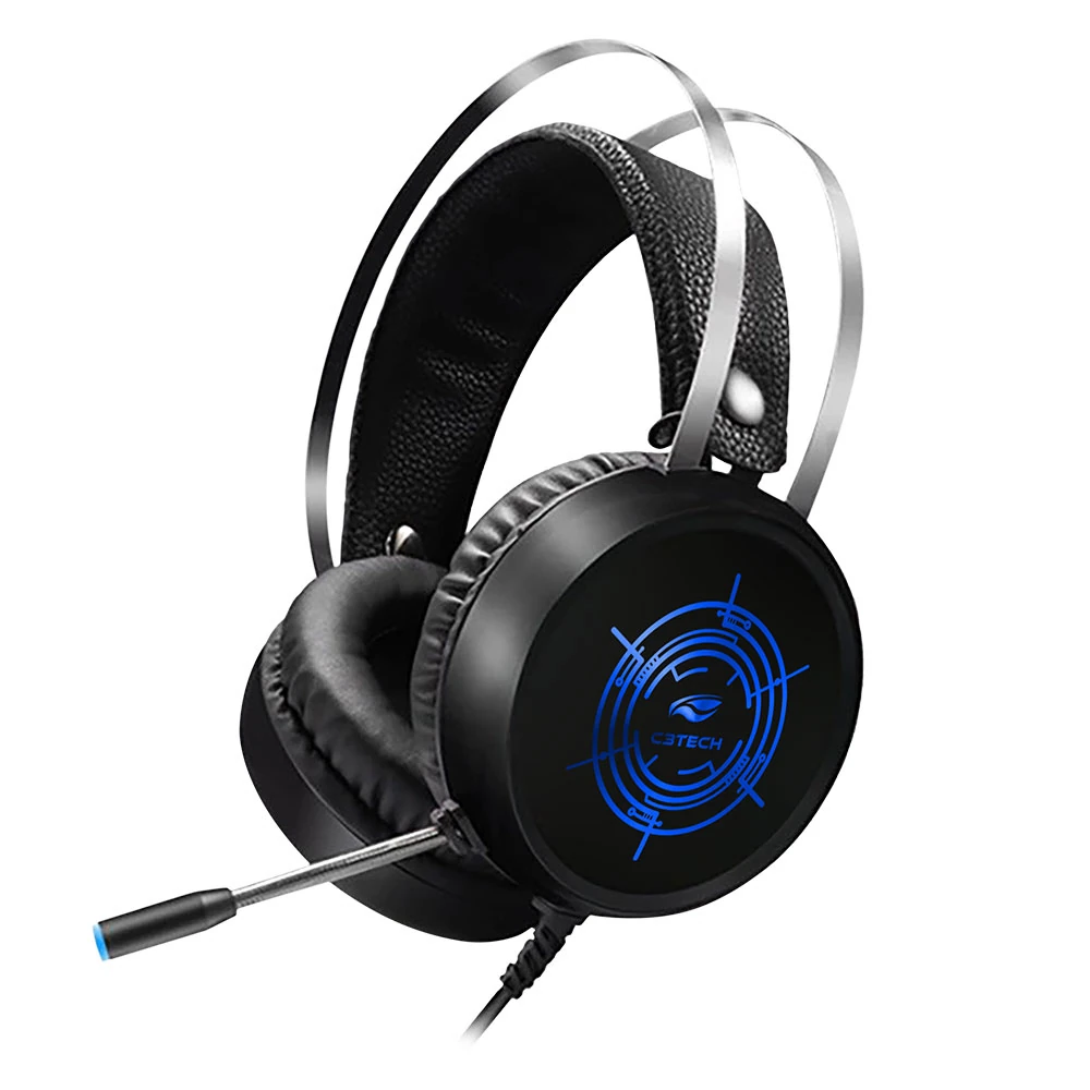 Headset Gamer USB Harrier PH-G330BKV2 C3Tech