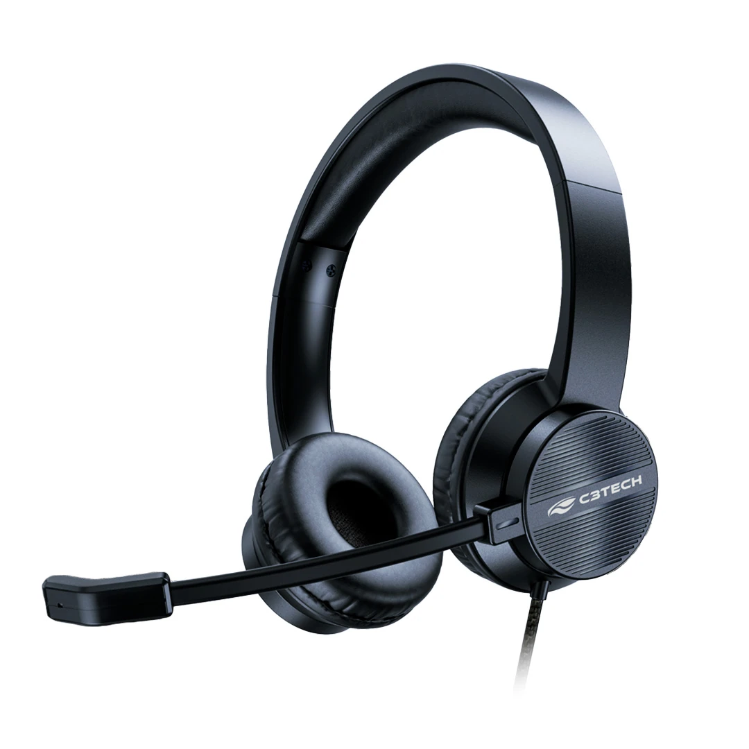 Headset USB PH-380BK C3Tech