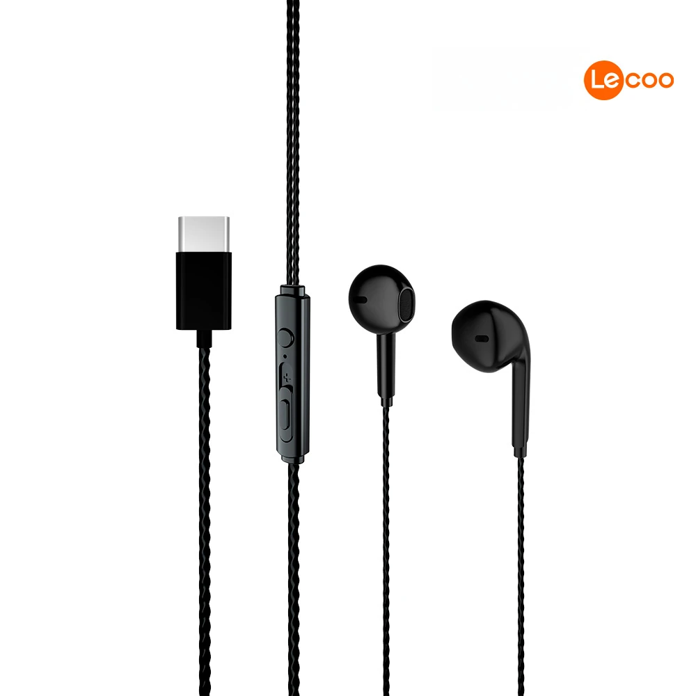 Fone de Ouvido Intra EH104 USB-C Lecoo — opções
