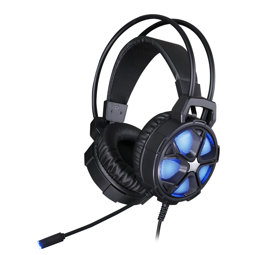 Headset Gamer Stereo 2 P2+USB H400 Pto HP