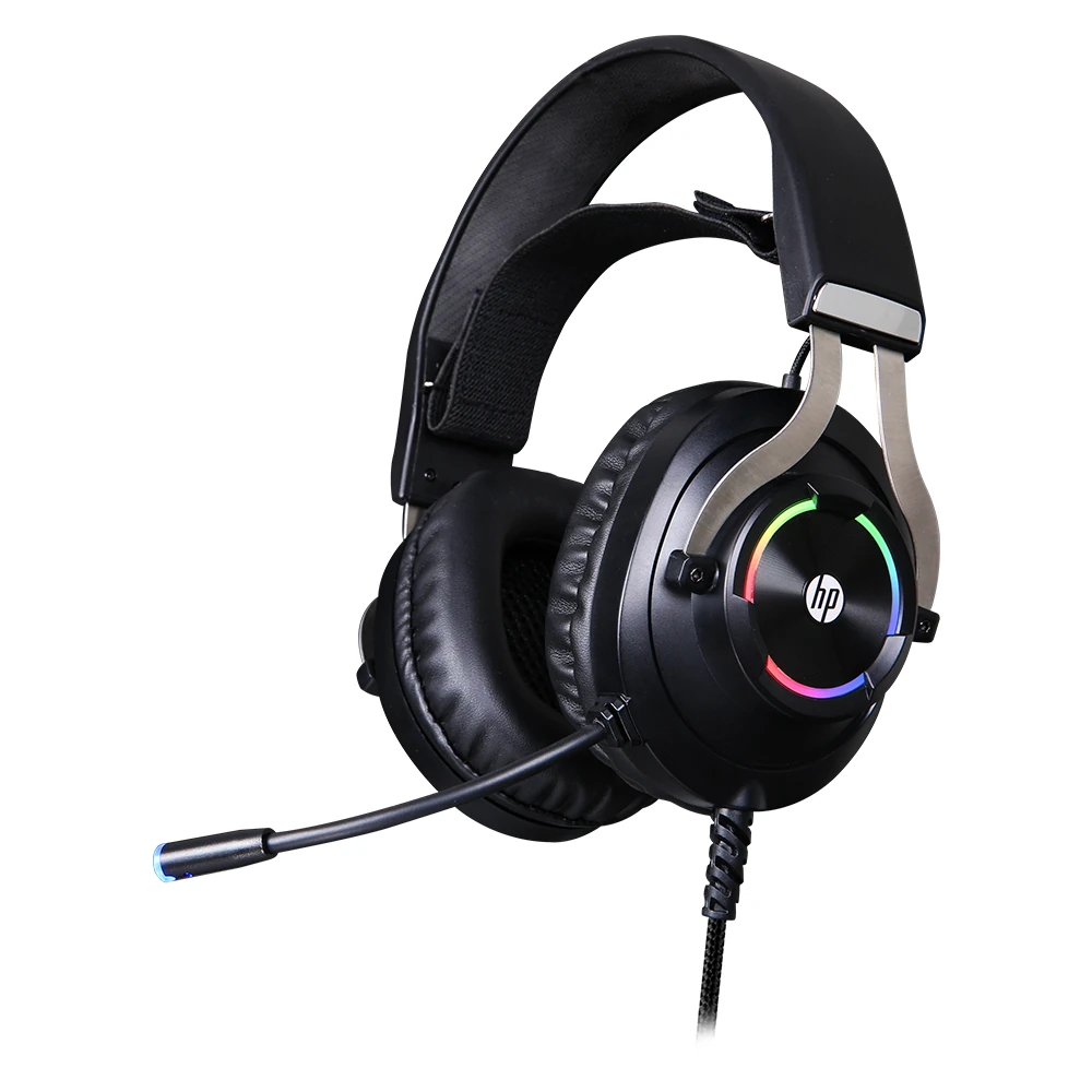 Headset Gamer Stereo 1 P2+USB H360 Preto HP