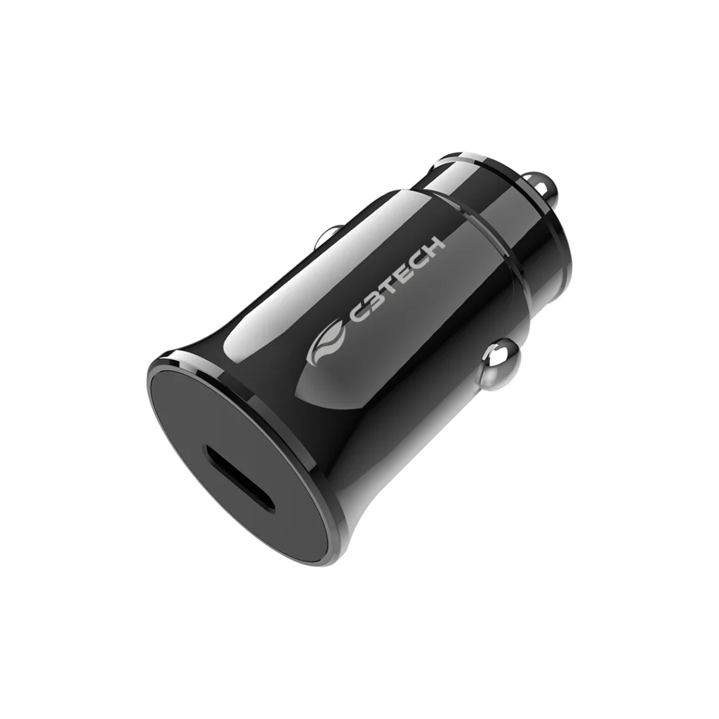 Carreg Veic USB PD20W UCV-P10BK C3Tech