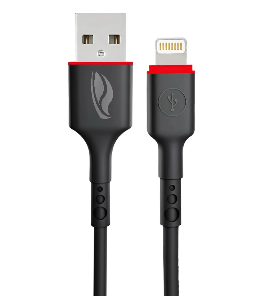 Cabo USB-LIGHTNING 1M CB-L100BK C3Tech — opções