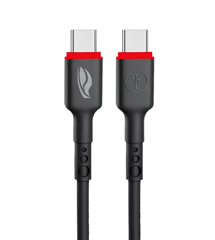 Cabo USB-C-USB-C 1M CB-P100BK C3Tech — opções