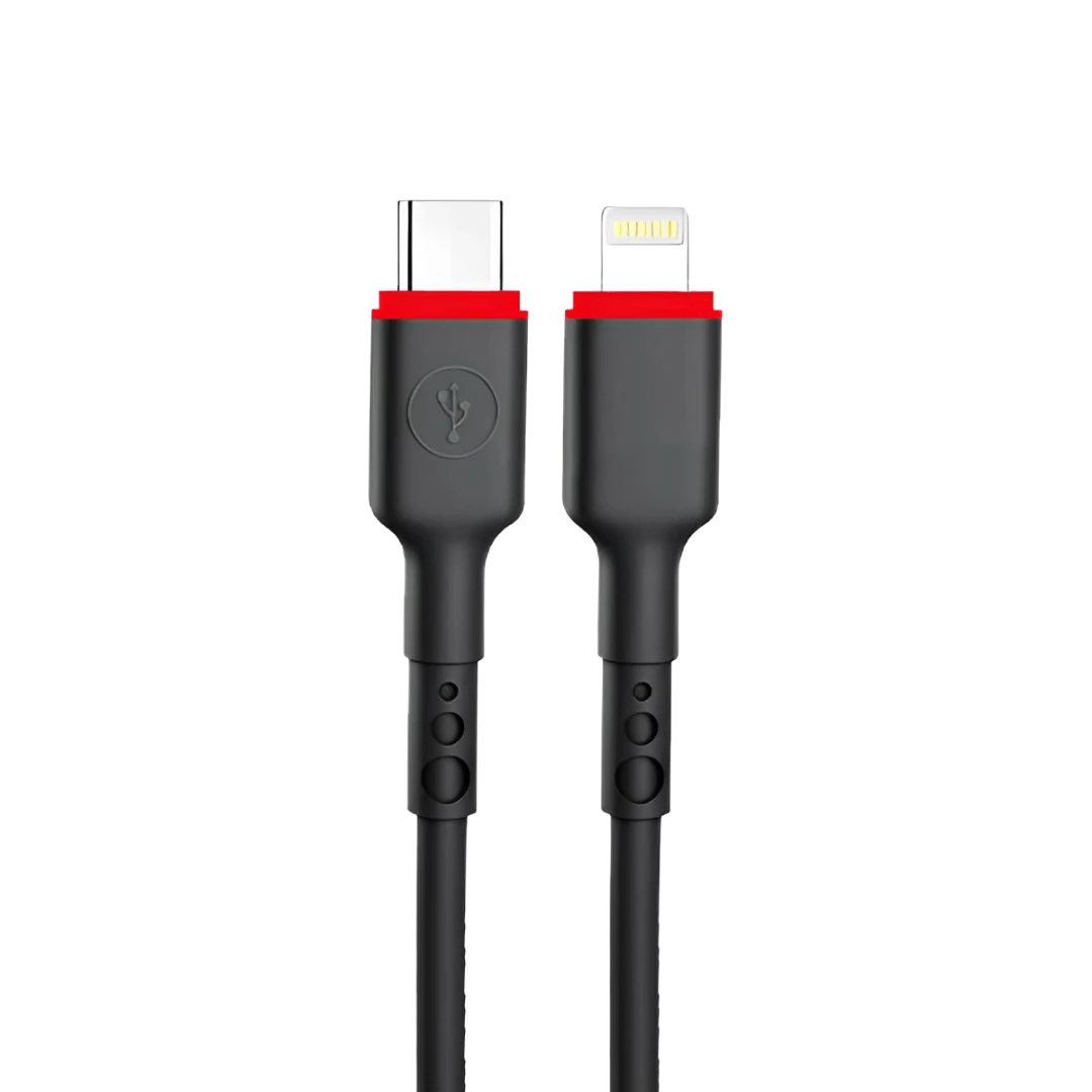 Cabo USB-C-LIGHTNING 1M CB-CL100BK C3Tech — opções