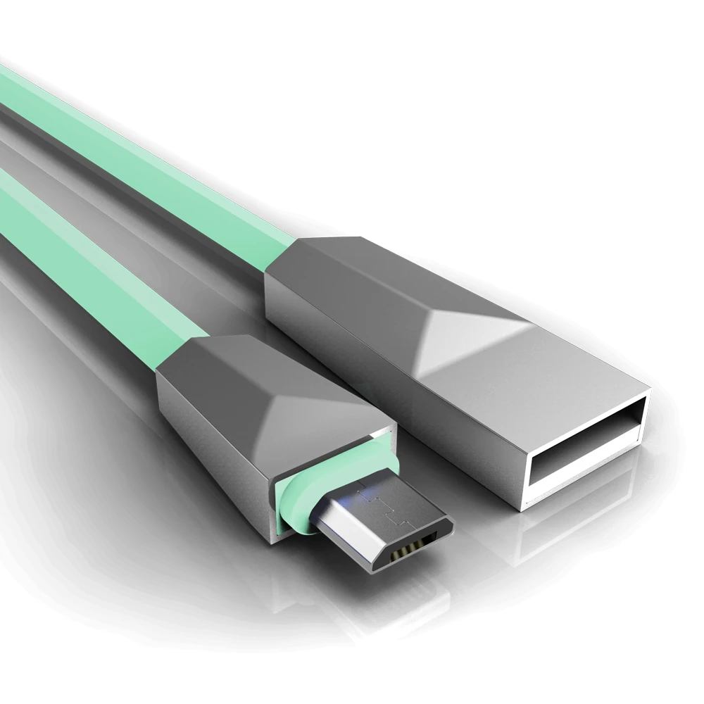 Cabo USB-MICRO USB 2,4A 1M CB-M170GR C3Tech