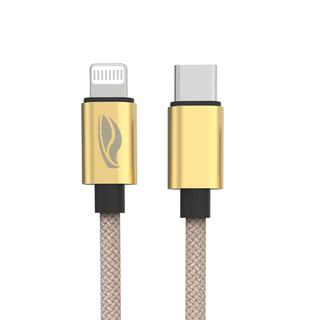 Cabo USB-C-LIGHTNING 1M CB-CL200GD C3Tech