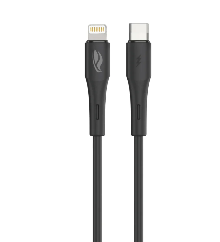 Cabo USB-C-LIGHTNING 1M CB-CL300BK C3Tech — opções