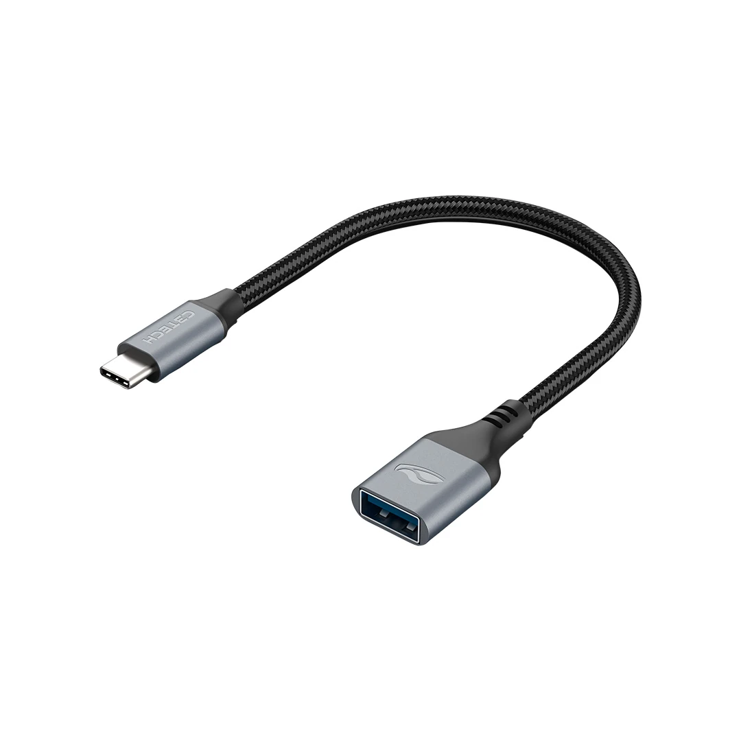 Cabo Adaptador Otg USB-C M/USB-A F OTG-50 C3Tech