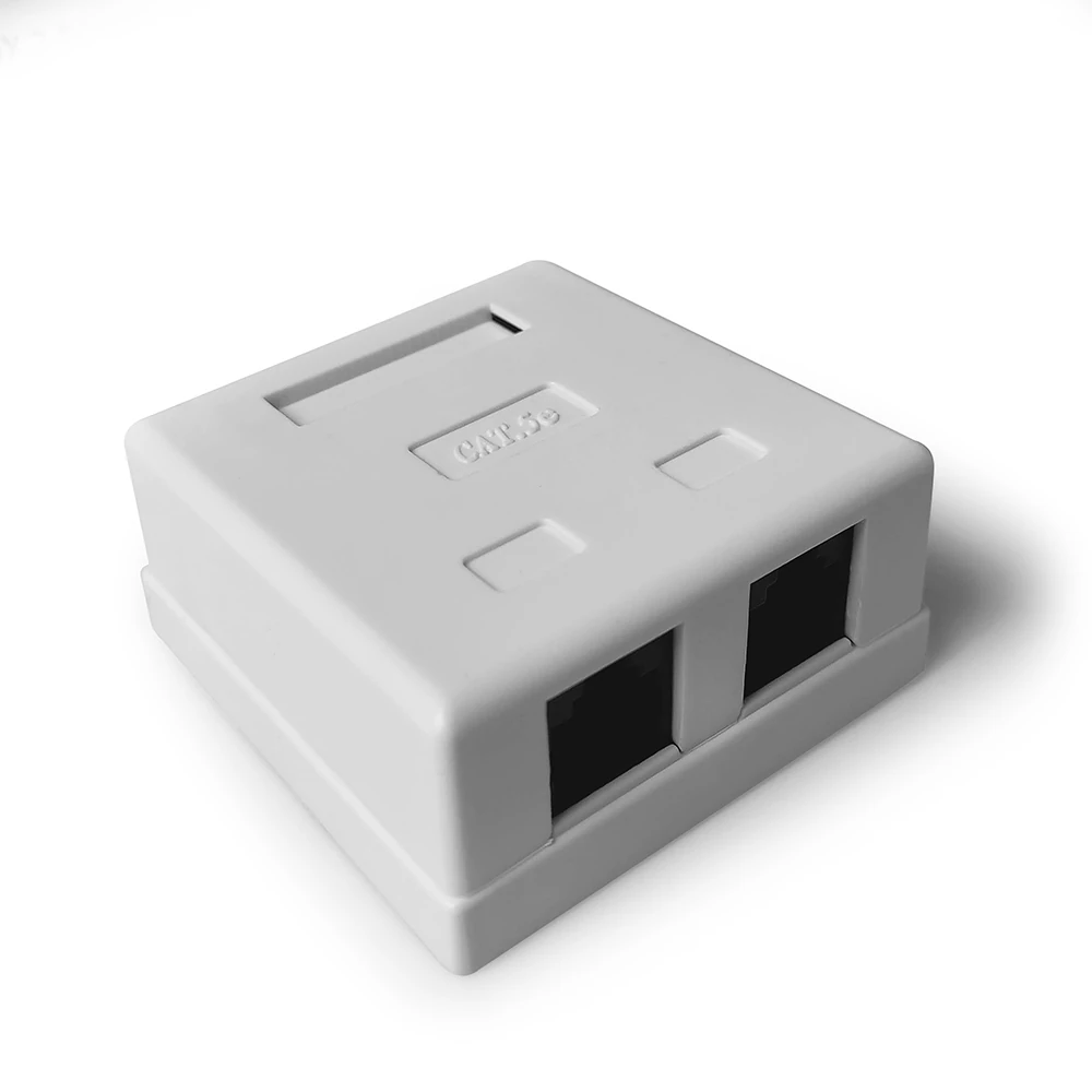 Caixa de Sobrepor CAT5E 2P LA-CS52 Plus Cable