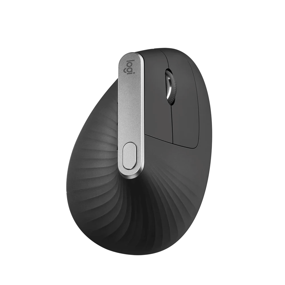 Mouse sem Fio Mx Vertical Advanced Grafit Logitech