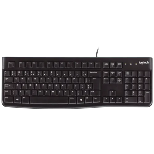 Teclado USB K120 Preto Logitech